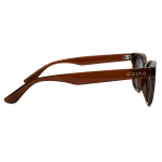 عینک آفتابی اودینو مدل GL307، فریم ویفرر قهوه‌ای، دستهٔ عینک