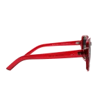 عینک آفتابی اودینو مدل GL327، فریم مربعی قرمز، دستهٔ عینک
